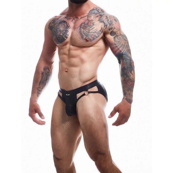 BL4CK by C4M-Dungeon Black Jockstrap L