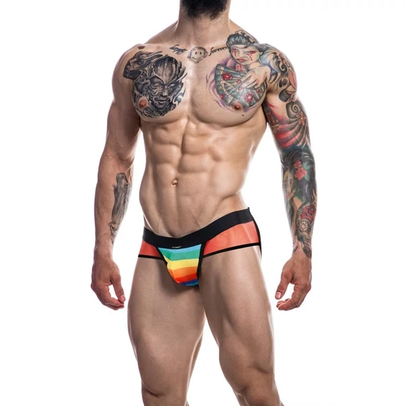 C4M-Mixed Jockstrap-Rainbow-M