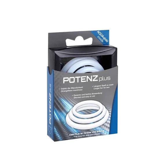 POTENZplus Transparent 3er Mix (S, M, L)