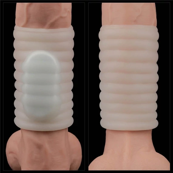 Vibrating Spiral Knights Ring (White) IV