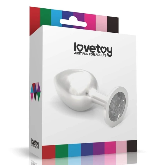 Rosebud Classic Metal Plug L Dark Blue