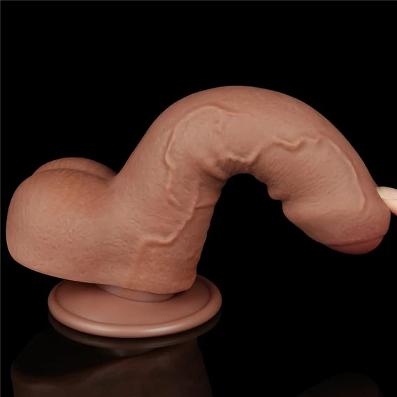 7'' Sliding Skin Dual Layer Dong Brown