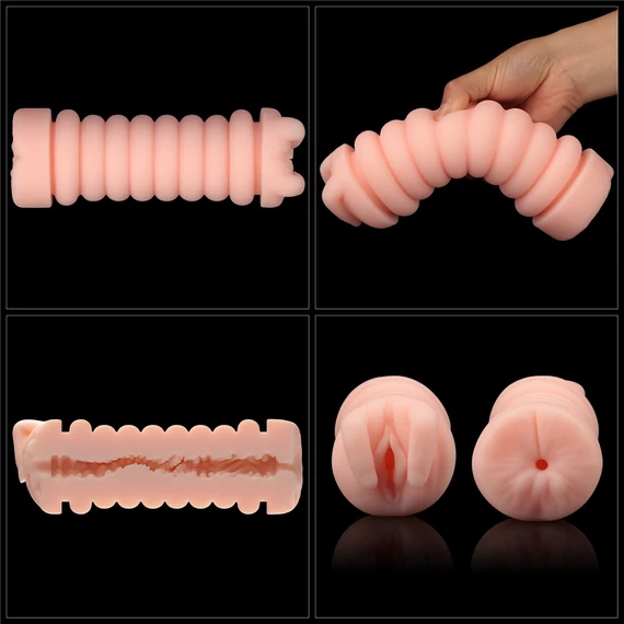 Virgin-skin Blowout Double Side Stroker Vagina and Anus