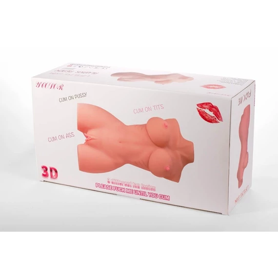Double Hole 3D Masturbator