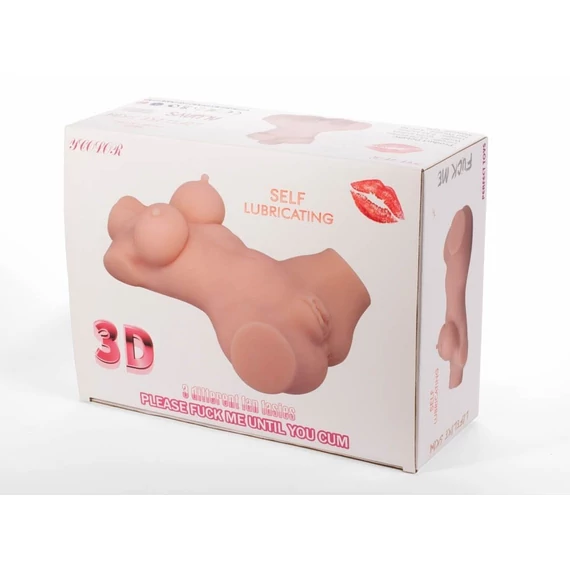 Double Hole 3D Masturbator II