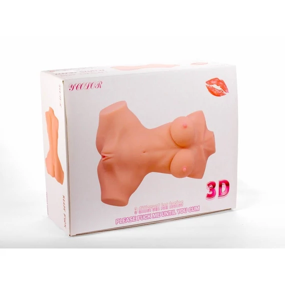 Double Hole 3D Masturbator III