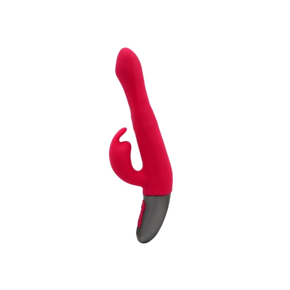 TITANZ 8.5" SILICONE RECHARGEABLE VIBRATOR IN PINK
