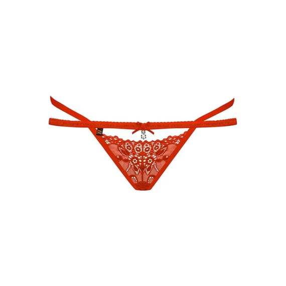 838-THO-3 thong red  S/M