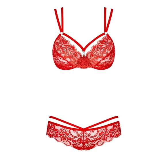 860-SET-3 2 pcs set red  S/M