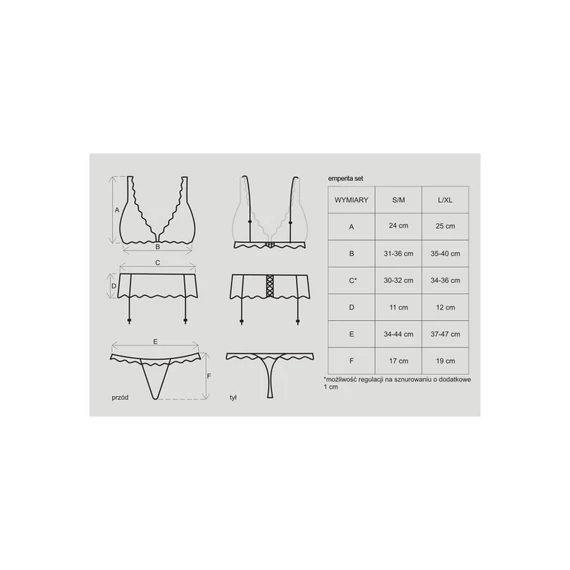 Emperita set L/XL