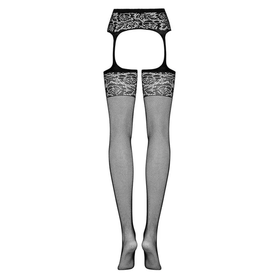 Garter stockings S500 black S/M/L