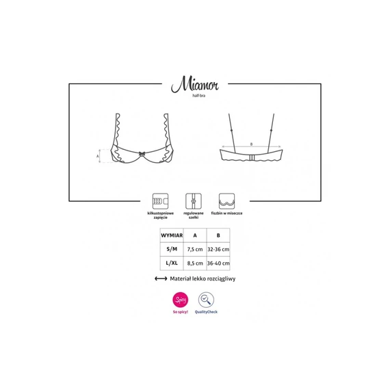 Miamor half-bra  L/XL