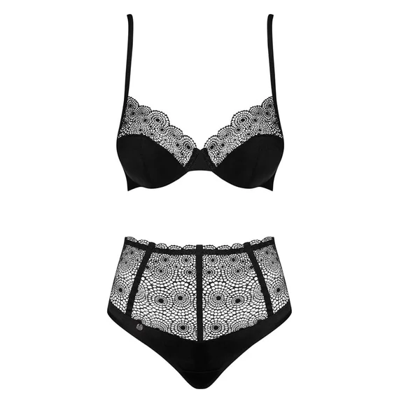 Sharlotte 2-pcs set black L/XL