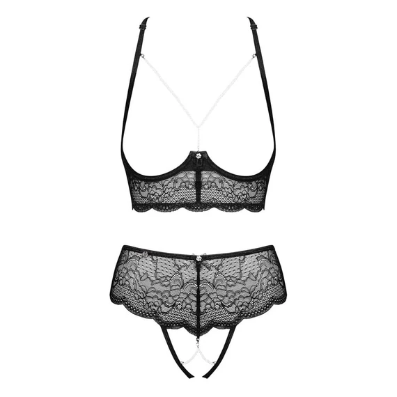 Pearlove 2-pcs set black  XS/S