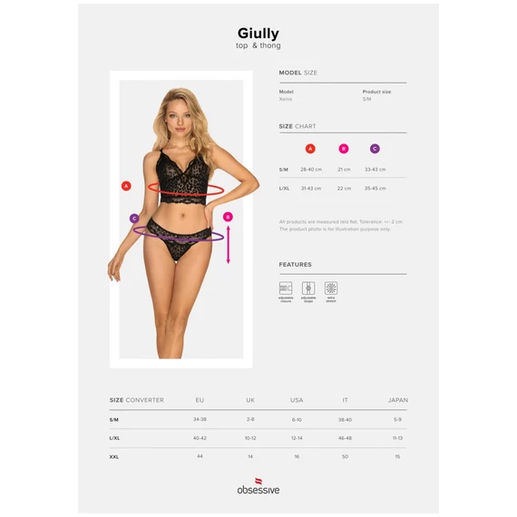 Giully 2-pcs set L/XL
