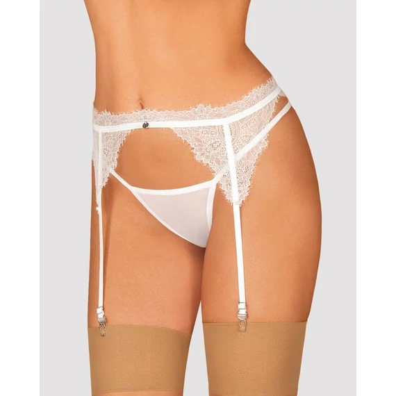 Bianelle garter belt white  S/M