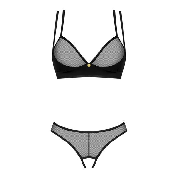 Nesari 2-pcs crotchless set XL/2XL