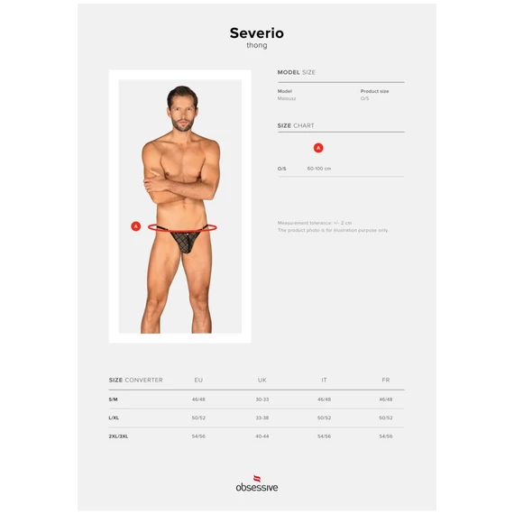 Severio thong O/S