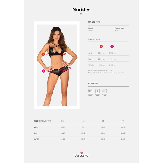 Norides 2-pcs set   XS/S