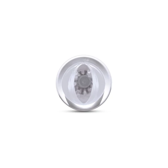 Rechargeable Roto-Bator Pussy  White/Clear/Multi