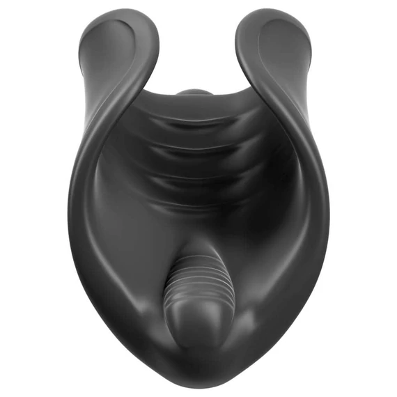 Vibrating Silicone Stimulator Black