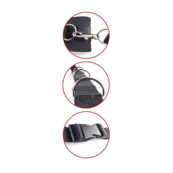 Ultimate Bed Restraint System  Black