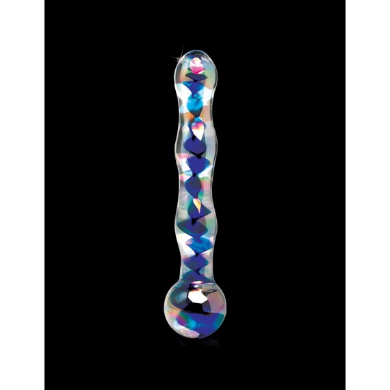 No. 8  Clear/Blue