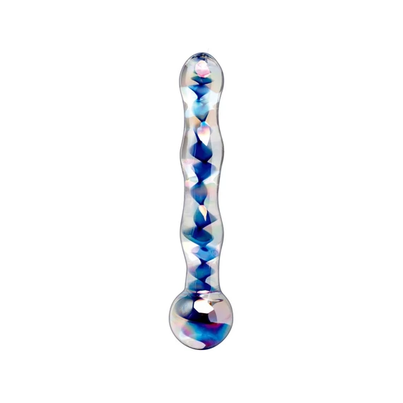 No. 8  Clear/Blue