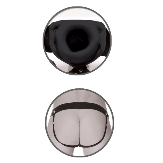Hollow Strap-On  Black