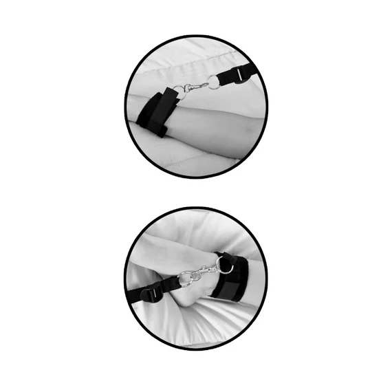 Wraparound Mattress Restraints  Black