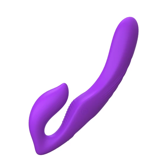 Her Ultimate Strapless Strap-On  Purple