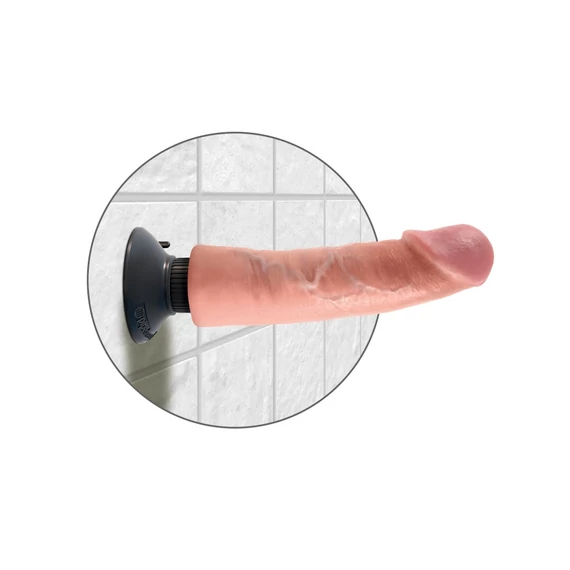 9" Vibrating Cock  Light