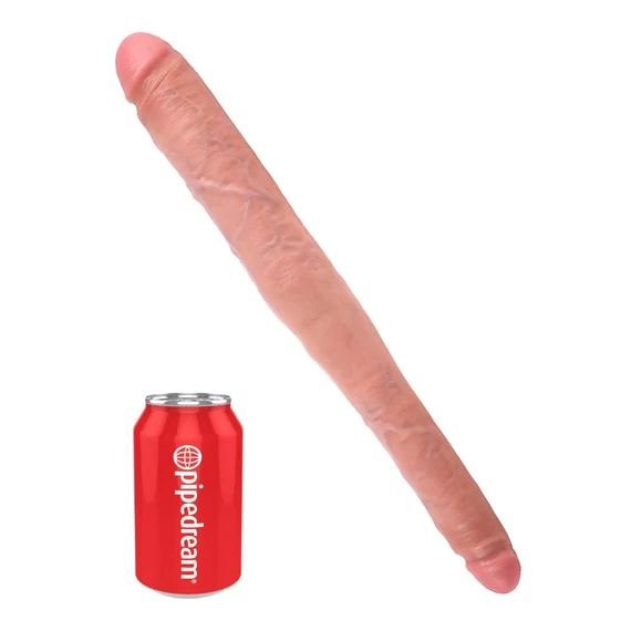 16" Tapered Double Dildo  Light