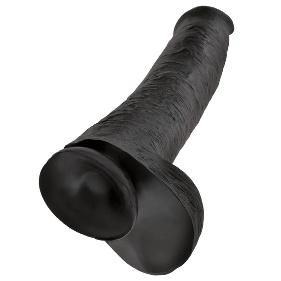 15" Cock with Balls  Black
