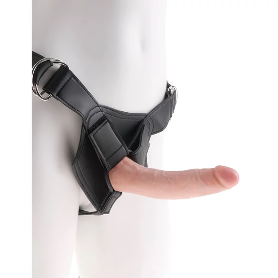 Strap on Harness with 7" Cock  Light