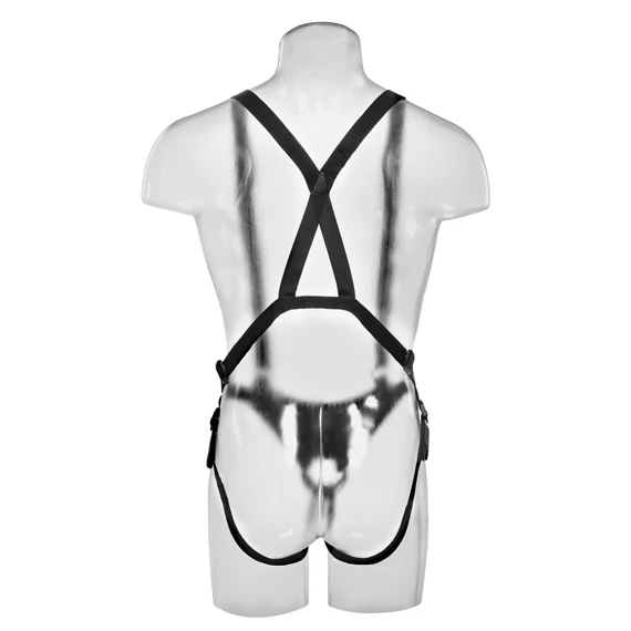 10" Hollow Strap On Suspender System Light/Black
