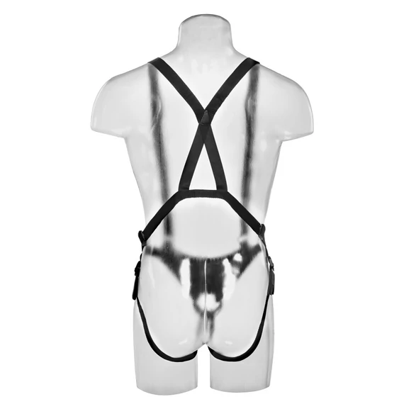 11" Hollow Strap On Suspender System  Light/Black