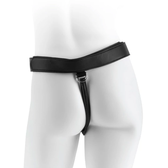 7" Uncut with Strap on Harness  Light