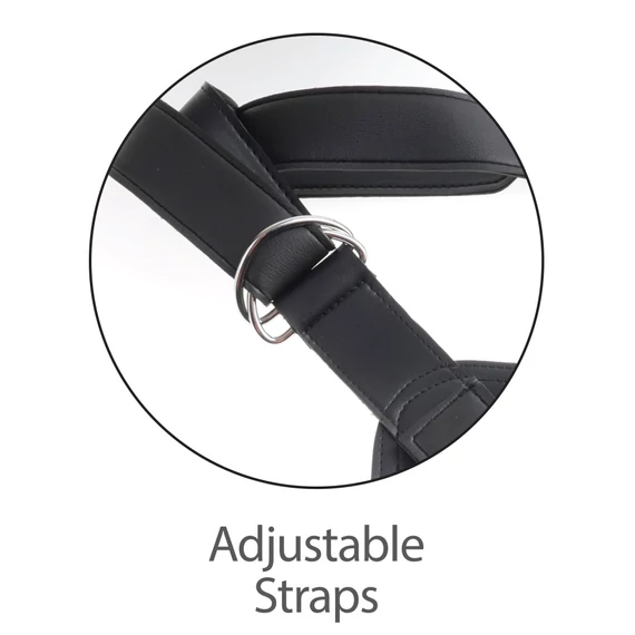 7" Uncut with Strap on Harness  Light