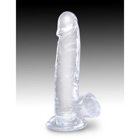 7" with balls Clear