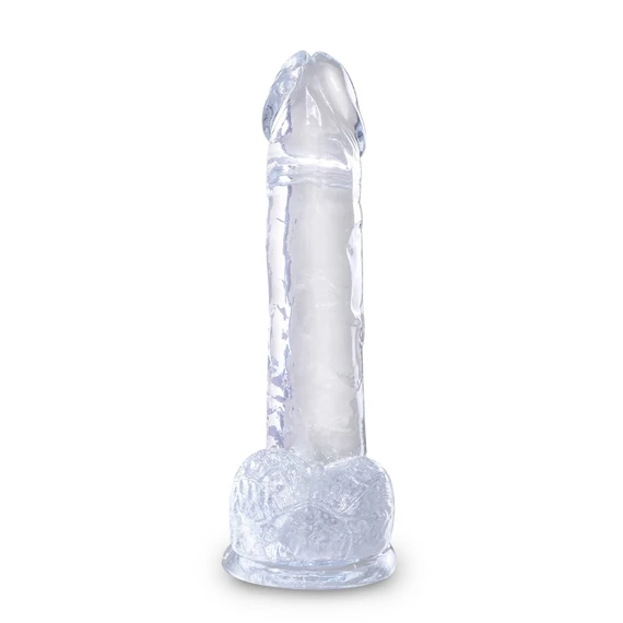 7" with balls Clear
