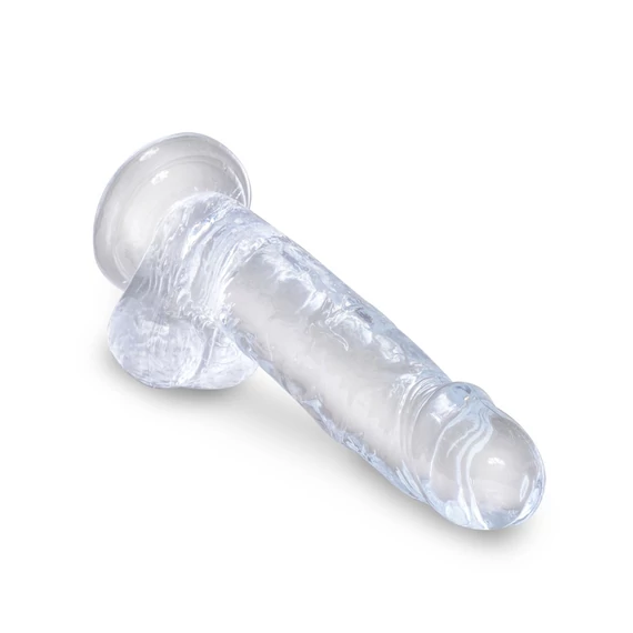 7" with balls Clear
