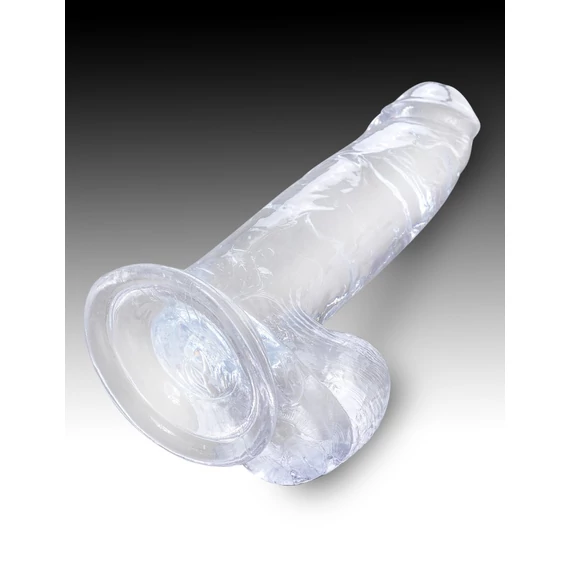 7" with balls Clear