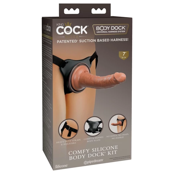 Comfy Silicone Body Dock Kit Black/ Dark Brown
