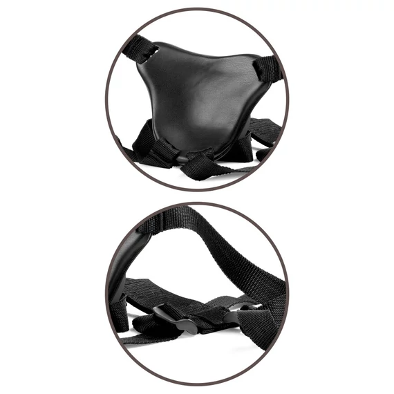Beginner's Body Dock Strap-on Harness Black/ Black