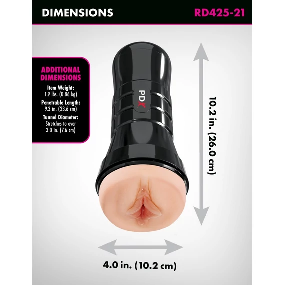 PDX Extreme - Wet Pussies - Super Luscious Lips XXL - Light