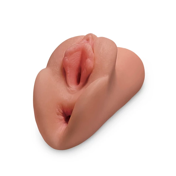 Perfect Pussy Double Stroker  Tan