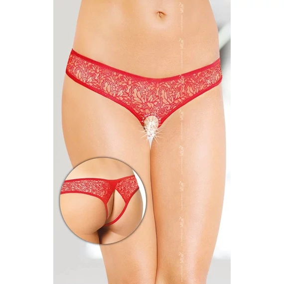 G-String 2446 - red {} S/M