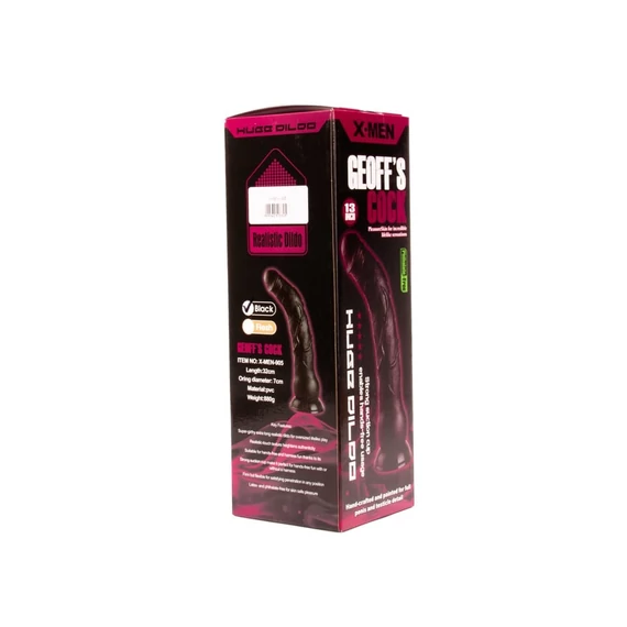 X-MEN Geoff’s 13 inch Cock Black