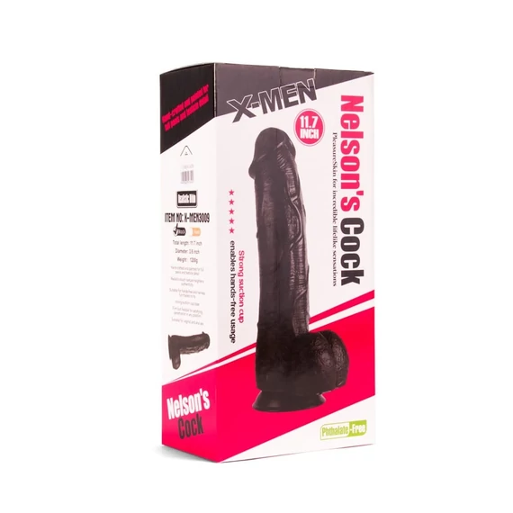 X-MEN Nelson's 11.7 inch Cock Black